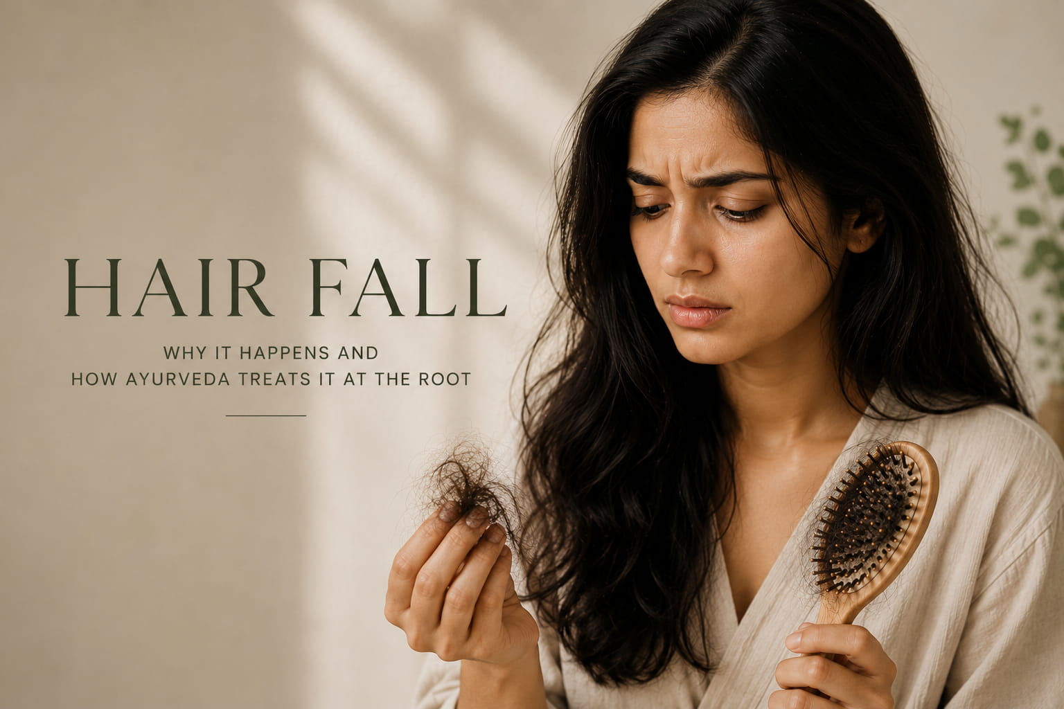 Why Hair Fall Happens and How Ayurveda Approaches It at the Root