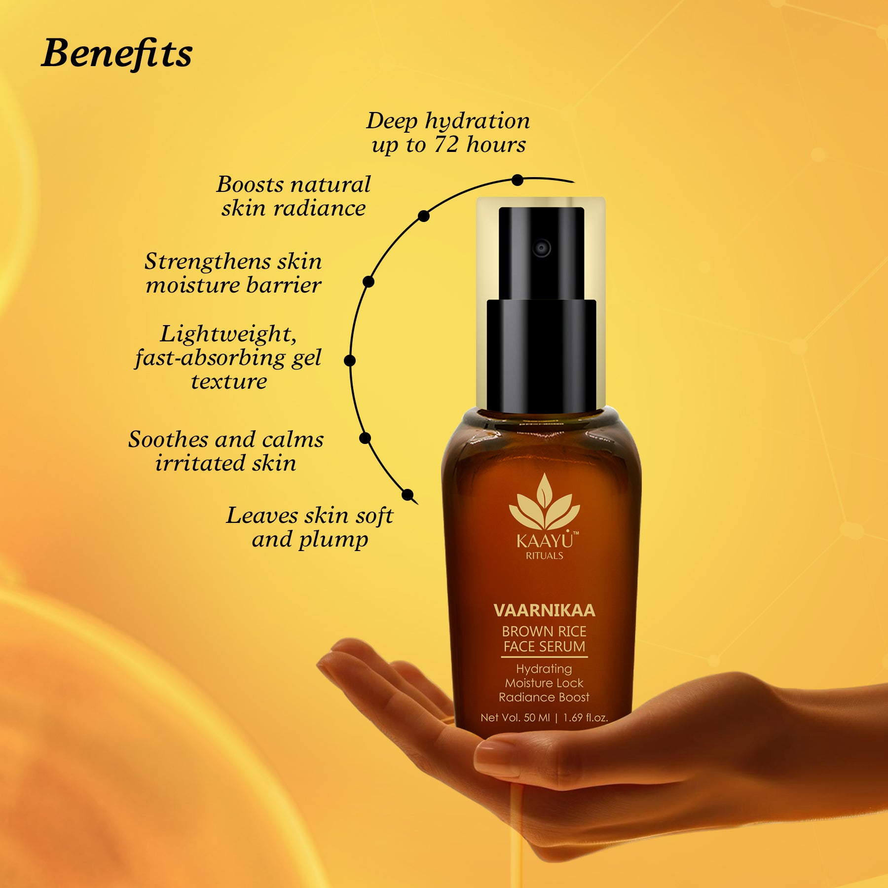 Brown Rice Hydrating Face Serum - 50ml