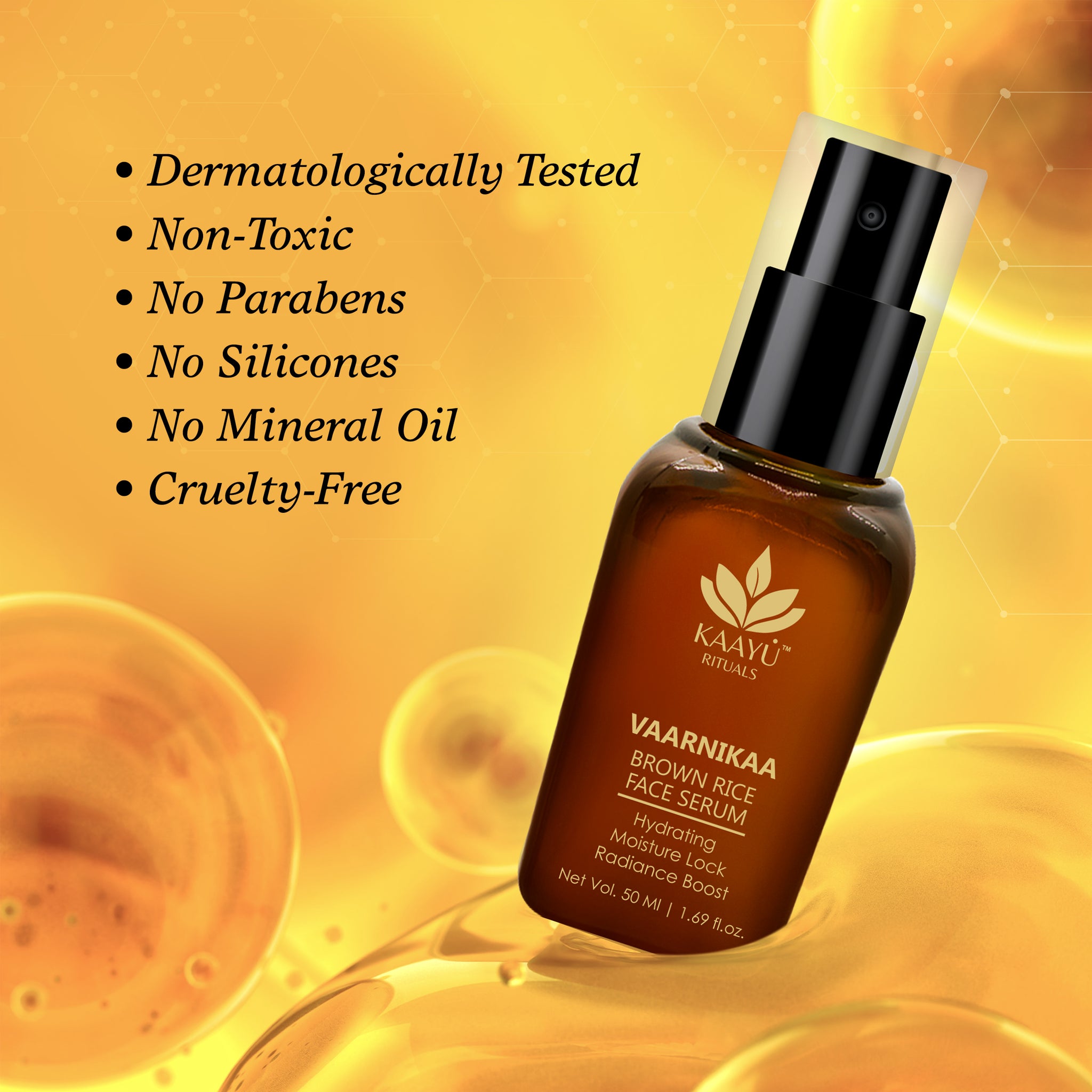 Brown Rice Hydrating Face Serum - 50ml