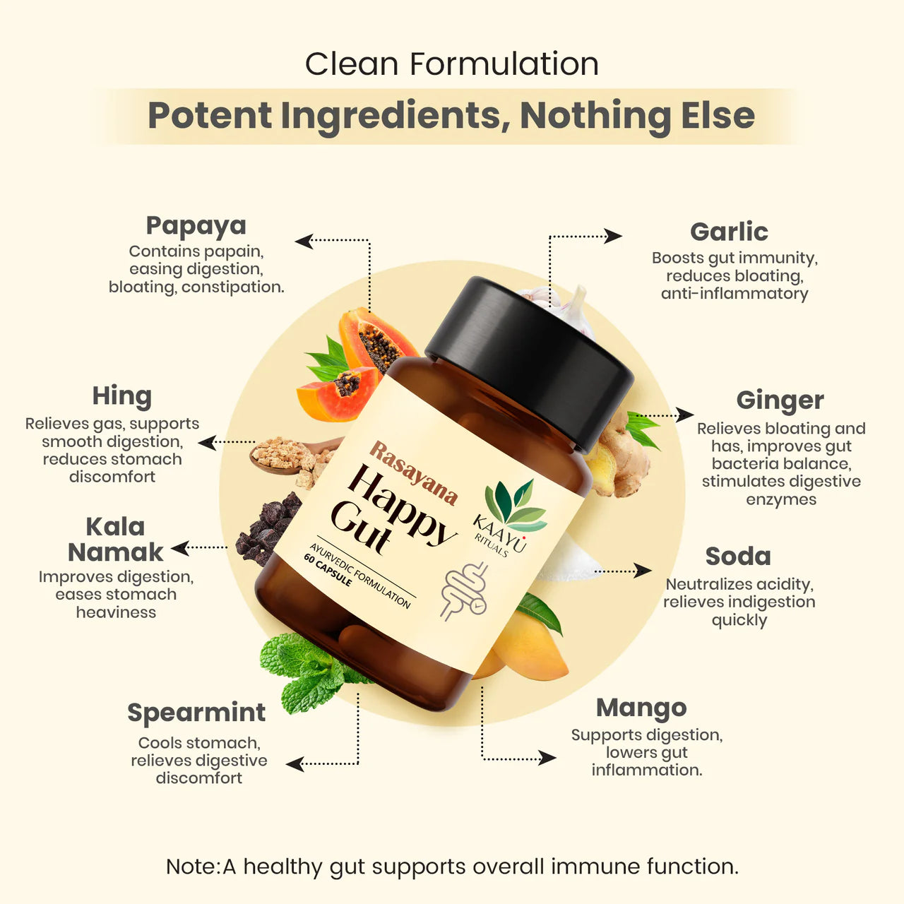 Happy Gut  60 Capsules
