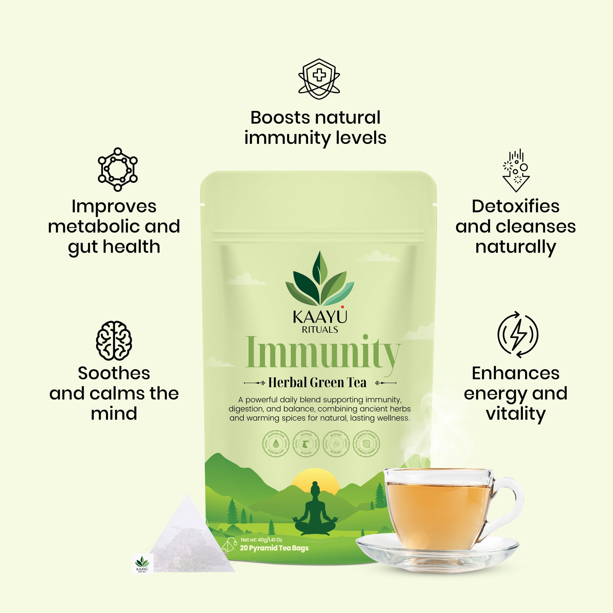 Immunity Herbal Green Tea