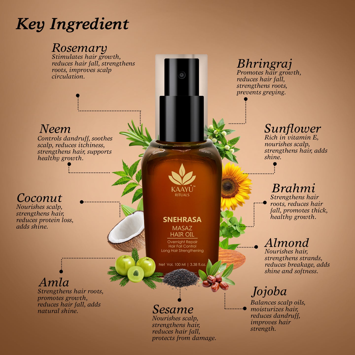 Masaz Hair Oil - 100 ml