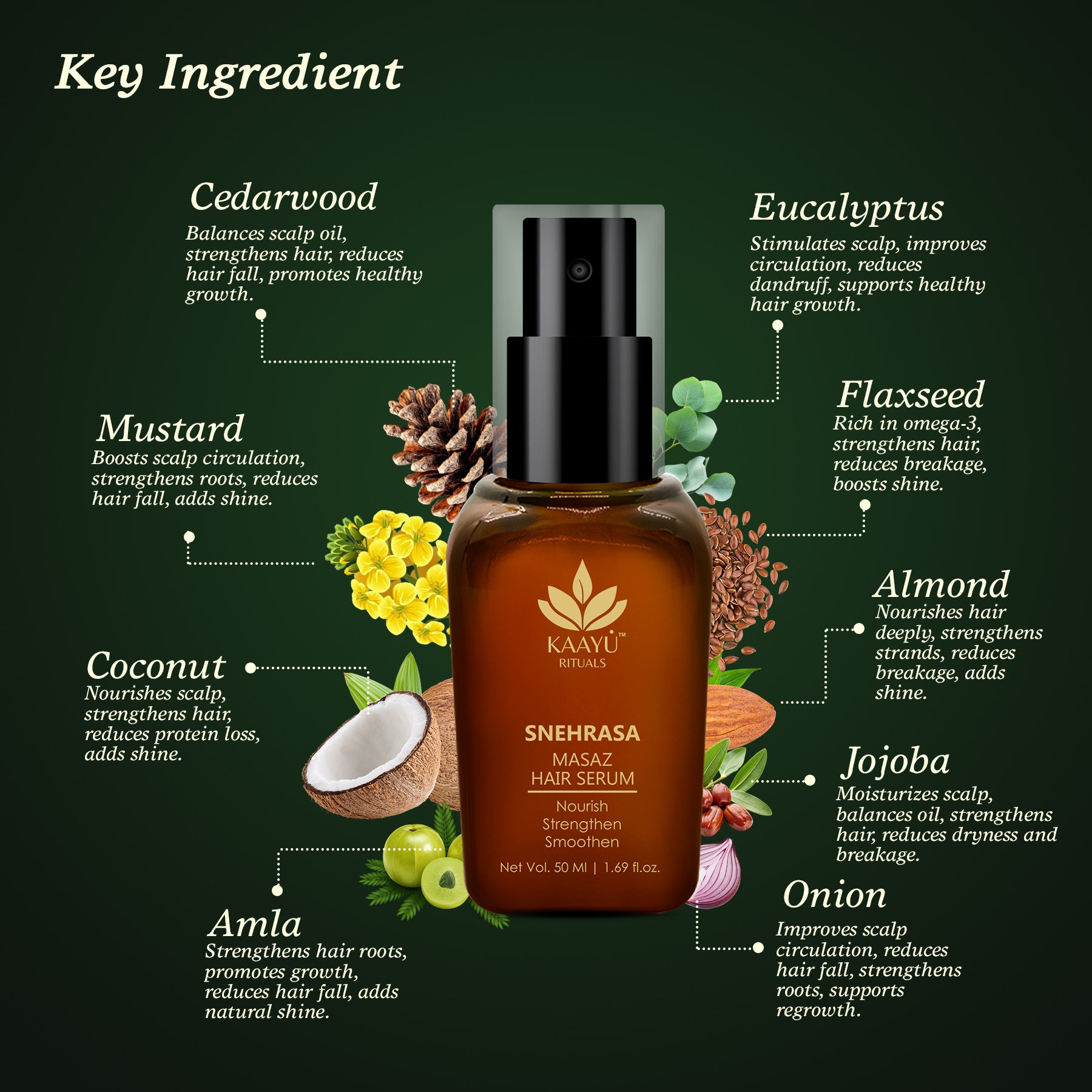 Masaz Hair Serum - 50ml