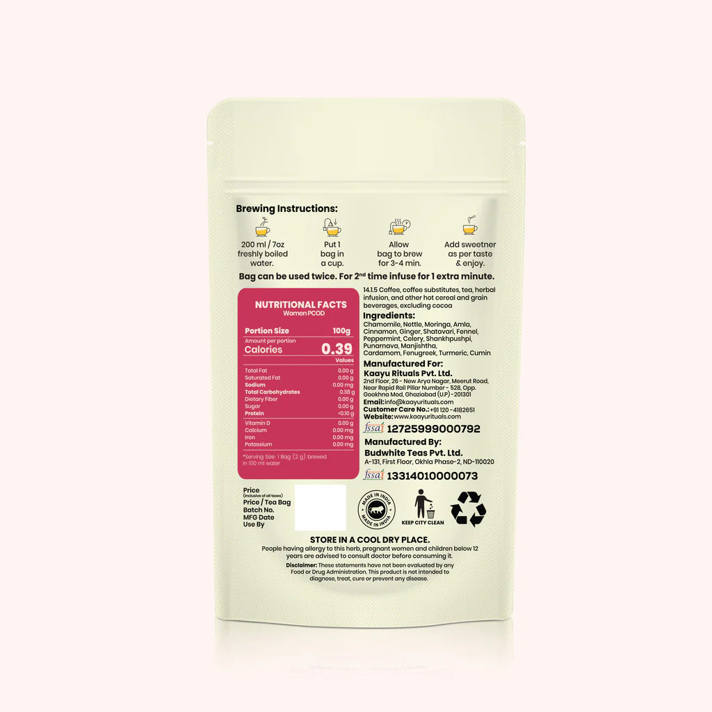 Women PCOD Herbal Tea